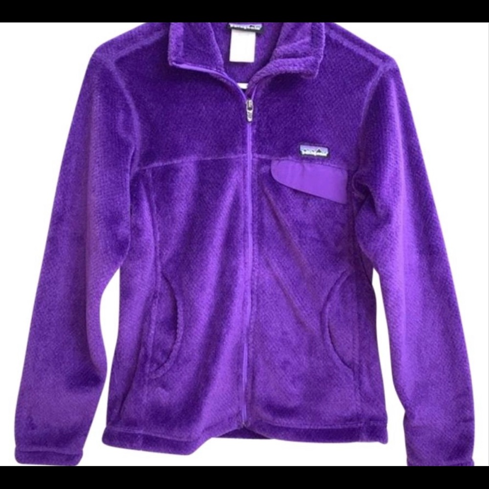 Patagonia Zip Up Women's X-Small Purple